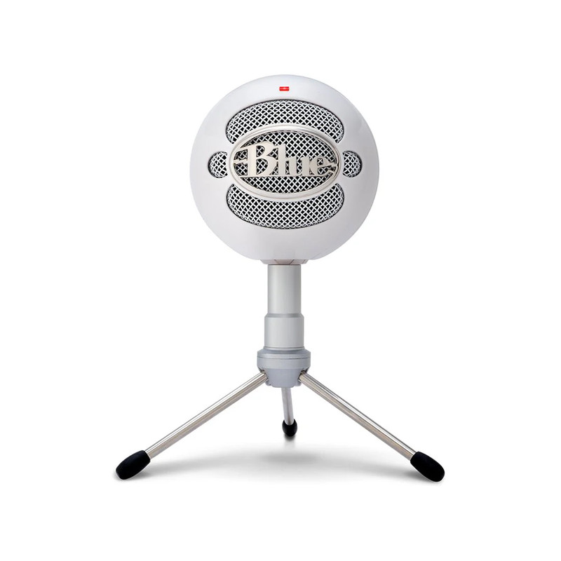 Blue Snowball iCE Plug and Play USB Microphone - White - ميكروفون